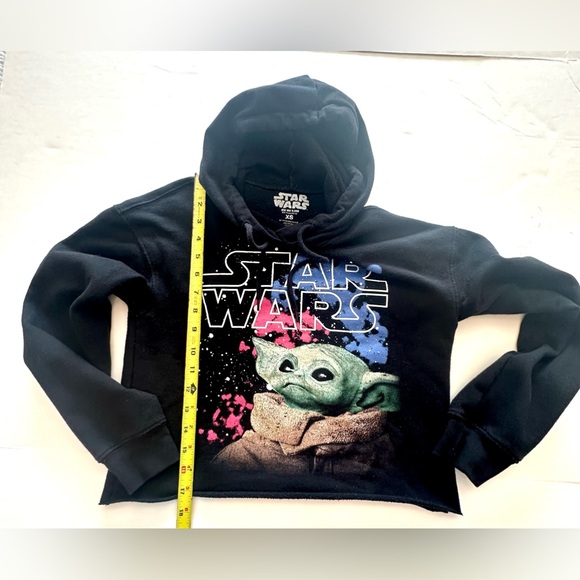 Star Wars Cropped Yoda Hoodie size XS - Picture 7 of 8
